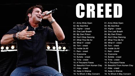 Creed Top Songs List - Image to u