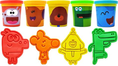 Hey Duggee British Animation Play-Doh Molds and Toys for Roly, Norrie ...