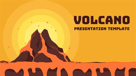 Volcano Powerpoint Template