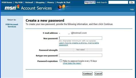 Hotmail Password Recovery - Tech-FAQ