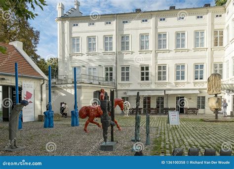 Museum Kampa Prague editorial stock photo. Image of lesser - 136100358