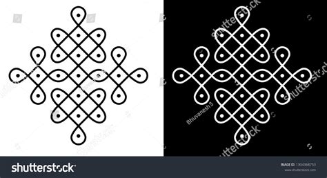 4,104 Kolam Designs Images, Stock Photos & Vectors | Shutterstock