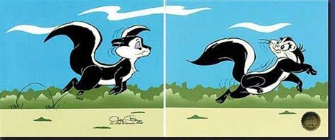 Image result for PENELOPE CAT PHOTOS GIFS GETTING PAINT STRIPE ON BACK | Pepe le pew, Animation ...