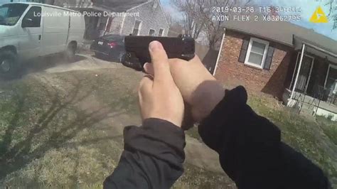 Police bodycam footage captures intense showdown Video - ABC News