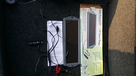 Product Review: Solar Car Battery Charger