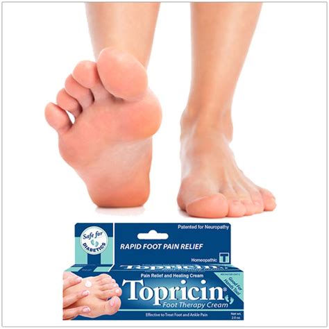 Topricin Foot Pain Relief Cream