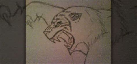 How to Draw an angry tiger « Drawing & Illustration :: WonderHowTo