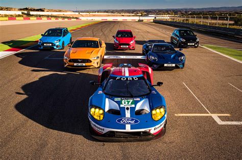 Eight Ford Performance Vehicles Battle in Barcelona