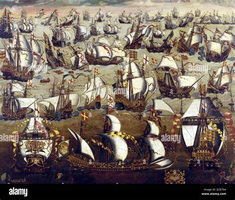 Spanish Armada Painting Stock Photos & Spanish Armada Painting Stock Images - Alamy