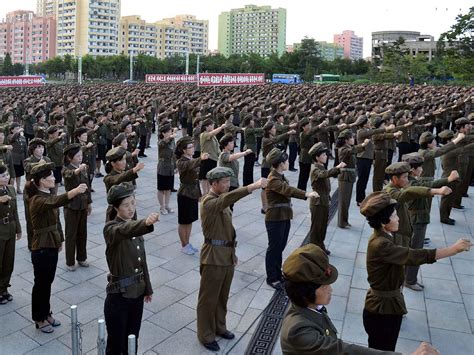 North Korea 'conducts mass evacuation drills and blackout exercises' | The Independent