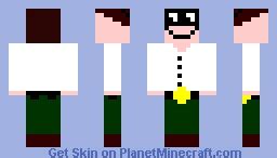 peter griffin Minecraft Skin