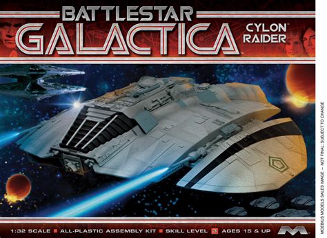 Battlestar Galactica Original Cylon Raider Model Kit available at ...