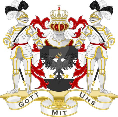 Kingdom of Prussien - Grand Coat of Arms by Stevecurious on DeviantArt