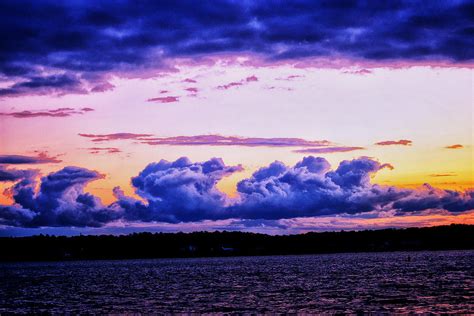 Storm Clouds at Sunset Photograph by Kelly Reber - Fine Art America