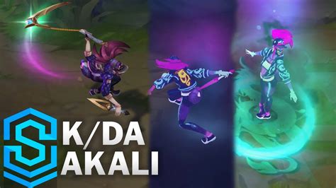 K/DA Akali Skin Spotlight - League of Legends - YouTube