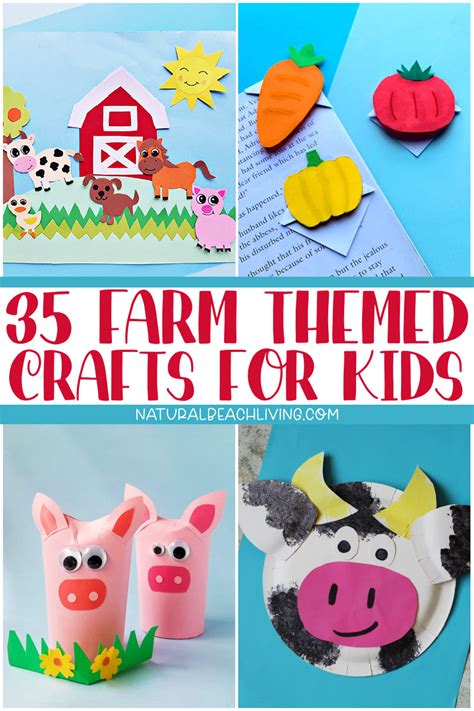 Farm Animals Crafts For Kids