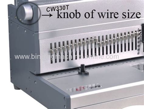 300mm Manual wire binding machine from China manufacturer - Hangzhou Supu Business Machine Co.,Ltd