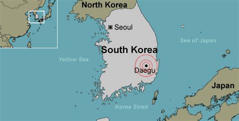 Daegu South Korea Map – Map Vector