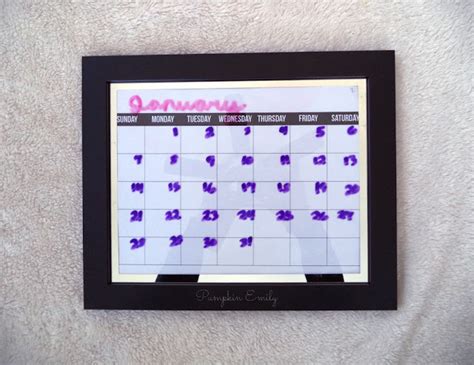 3 DIY Calendars | DIY Perpetual Calendar, DIY Frame Calendar, & a DIY ...