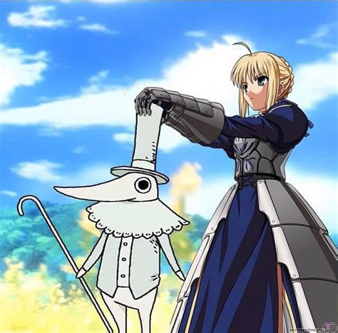 Saber finally revealing Excalibur‘s true form : r/grandorder