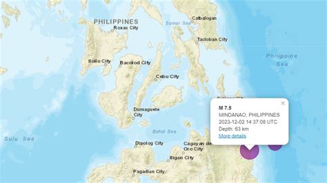 Southern Philippines Struck By Magnitude 7.5 Earthquake - [VIDEO] - CTN ...