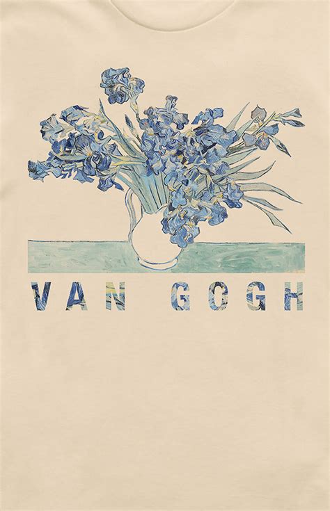 TSC Van Gogh Blue Flowers T-Shirt | PacSun