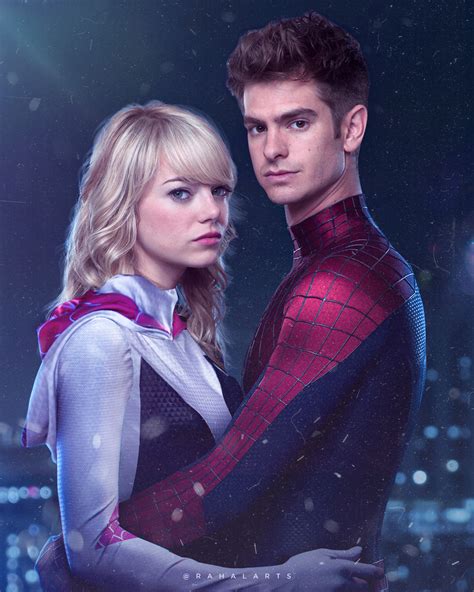 [Fanart ] made a concept featuring Peter Parker and Gwen Stacy, we need TASM 3 : r/Spiderman