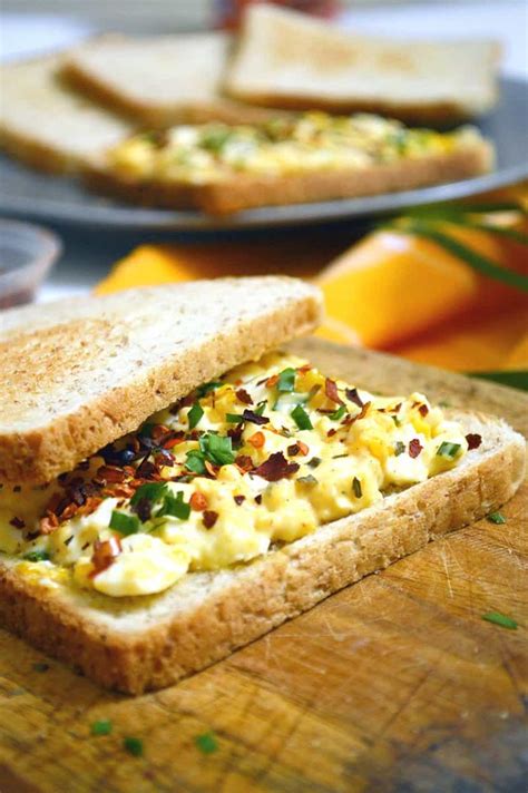 Egg Mayo Sandwich - Jaja Bakes - jajabakes.com