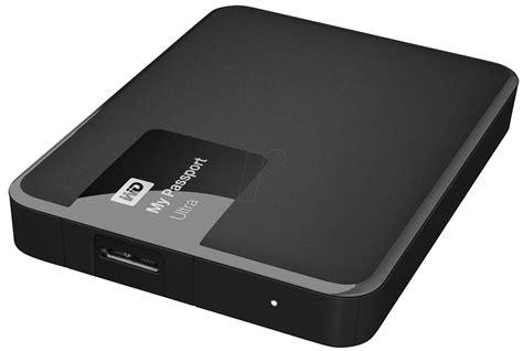 Western-Digital WDBBKD0020BBK My Passport Ultra 2TB 2.5" Black USB 3.0 External Hard Drive ...