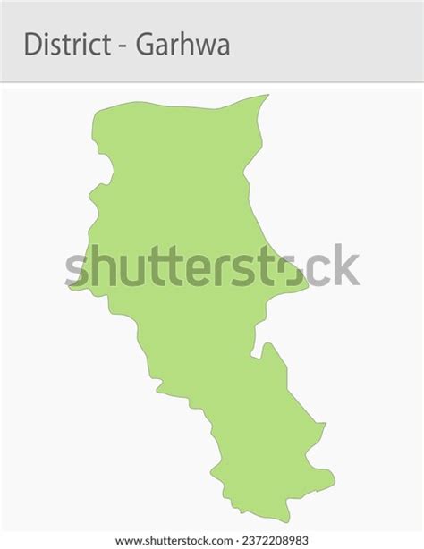 Garhwa Map Vector Garhwa District Map Stock Vector (Royalty Free) 2372208983 | Shutterstock