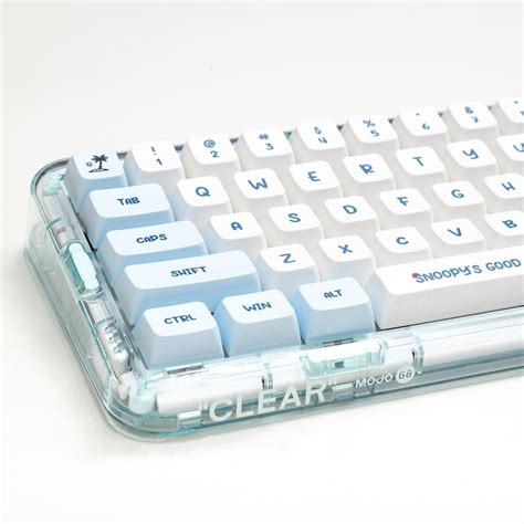 133PCS Blue Cartoon Keycaps Set Cute Mechanical Keyboard - Etsy