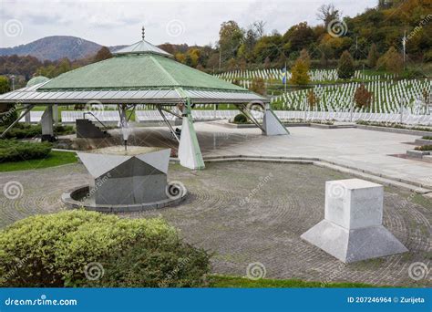 Srebrenica Memorial Center for War Crimes Victims Commited in War Editorial Stock Image - Image ...