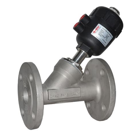 Air actuated angle seat valve-China control valve factory