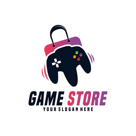 Game Store Logo Template Design Vector 11223783 Vector Art at Vecteezy