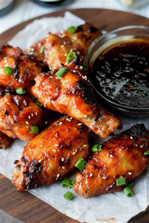 Teriyaki Chicken Wings Recipe-Butter Your Biscuit