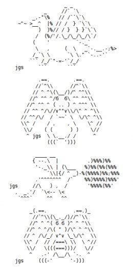 Year of the Dragon: Happy New Year ASCII Text Art | hubpages