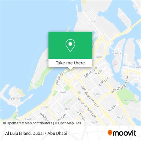 How to get to Al Lulu Island in Abu Dhabi by bus?