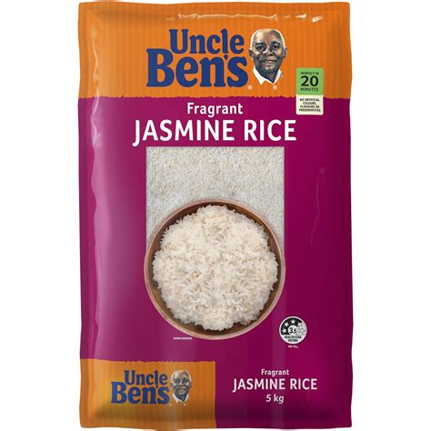 Uncle Ben's Jasmine Rice 5kg | Woolworths