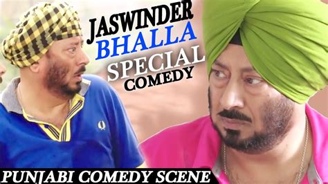 JASWINDER BHALLA COMEDY || Punjabi Comedy Scenes 2017 || Lokdhun ...