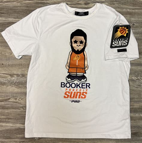 RARE DEVIN BOOKER Caricature Cartoon Large t-shirt Ph… - Gem