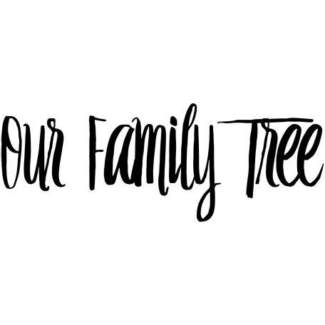 Our Family Tree Word Art graphic by Marisa Lerin | DigitalScrapbook.com ...