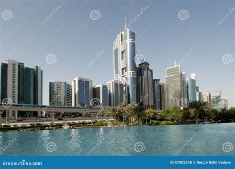 City skyline editorial stock photo. Image of lake, city - 57003348