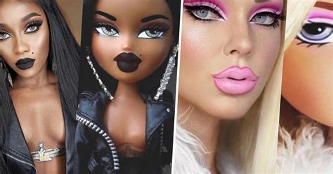 Bratz Doll Inspired Make Up Tutorials