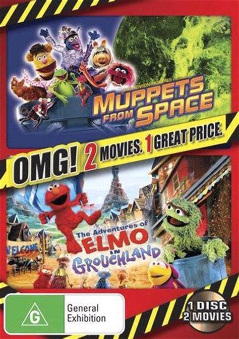 Adventures Of Elmo In Grouchland/Muppets From Space | Muppets, Elmo, 2 movie