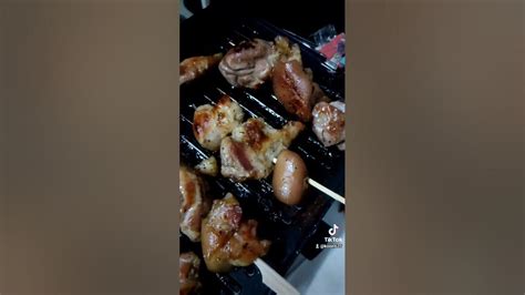 ขาหมูย่าง หอม อร่อย grilled pork #food #foodlover #thaifood #cooking #streetfood - YouTube