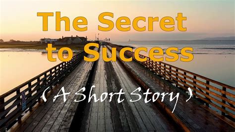 The Secret to Success | A Short Story - YouTube