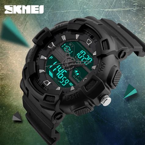 SKMEI Digital Watch Men Multifunction Waterproof LED Military Sports ...