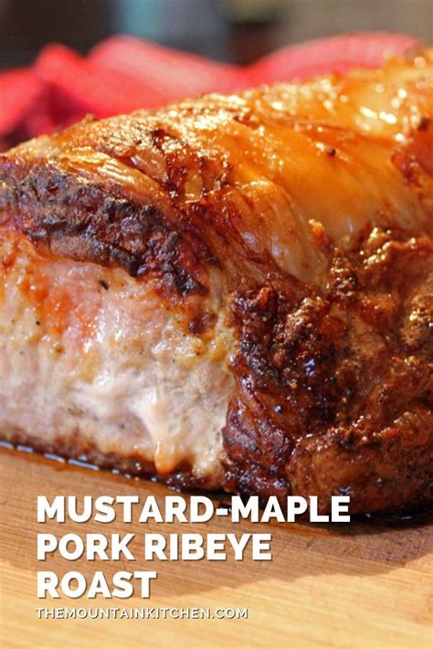 Pork Rib End Roast Recipe, Marinade For Pork Roast, Pork Loin Ribeye ...