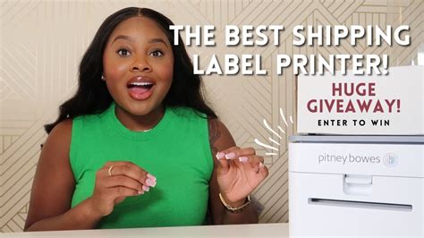 The BEST & MOST INNOVATIVE Shipping Label Printer + PitneyShip™ Cube *Giveaway Closed*| TROYIA ...
