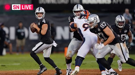 Raiders vs. Broncos: Live score, updates, highlights from 'Monday Night ...